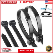 Large Zip Ties 18 Inch (Actual 20 Inch), 50 Pack, Long Zip Ties Heavy Duty with