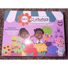 Hola Amigo Floreria Hello Flower Shop Bilingual Spanish English Learning Kit New