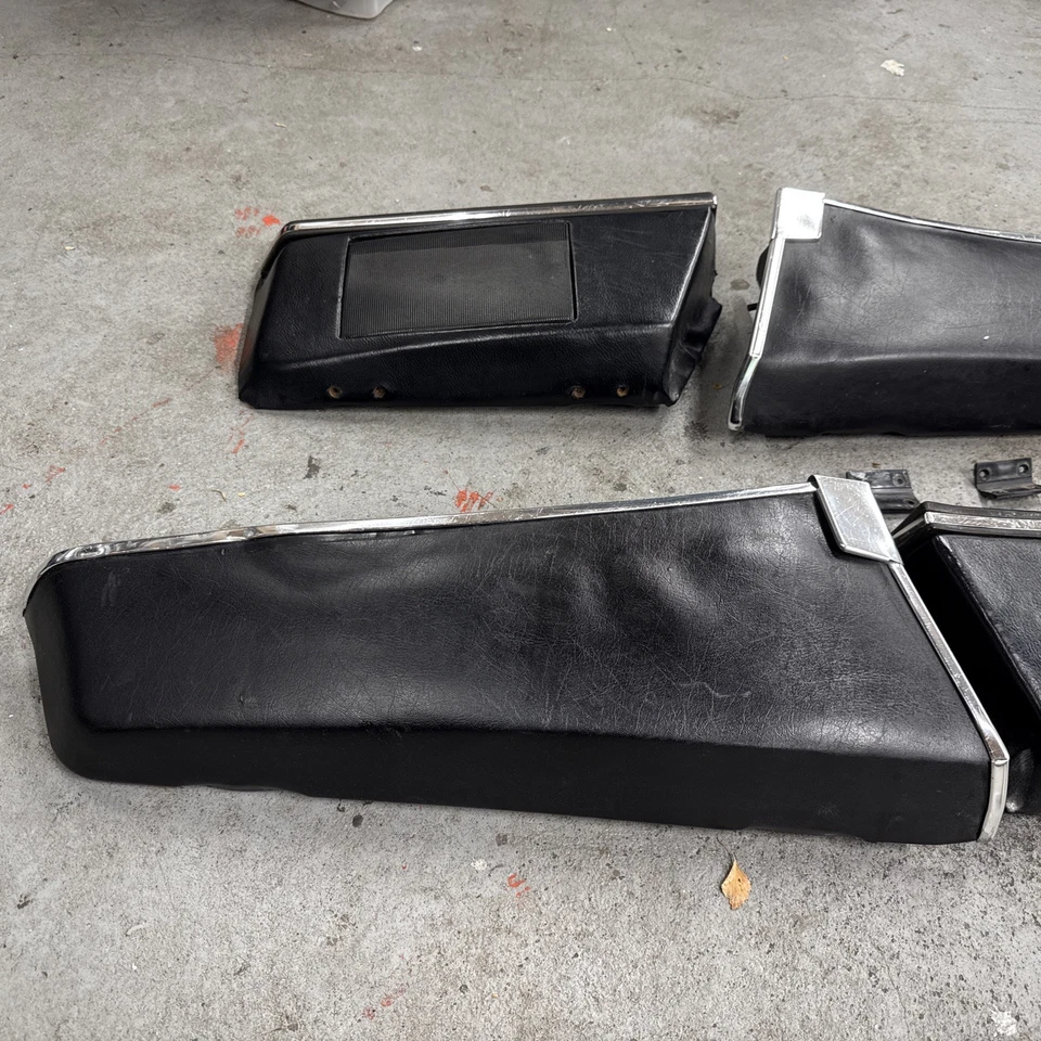 Un juego de bolsillos / contenedores de puerta usados para Porsche 911 912 1969-73 modelos LWB Foto 2 de 4