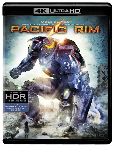 Pacific Rim (4K UHD Blu-ray) Charlie Hunnam Idris Elba Rinko Kikuchi (US IMPORT)