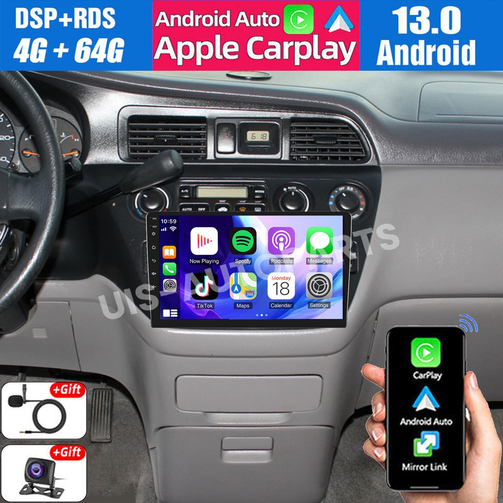 Stereo Gps 4+64g