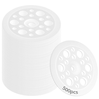 #ad 500 Pcs Plastic Washers 45Mm Load Spreading Washers for Fixing and Supporting R $23.50