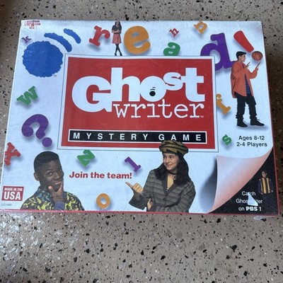 GHOST Writer Mystery Game 1995 University Games Board Game Brand New