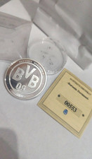 BVB Borussia Dortmund Medaille 2002 &ndash; Europapokalsieger mit Zertifikat Nr. 00553