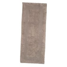 100 Cotton Reversible Long Bath Rug - - 24x60 Taupe