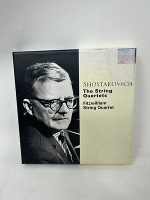 Shostakovich: The String Quartets; Fitzwilliam, 6 CD Set w/ Inlay, Very Good 