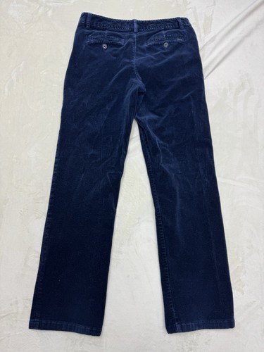 Polo Pants Boys 16 Blue Chino Corduroy Preppy Straight Leg Kids Youth - Picture 12 of 16