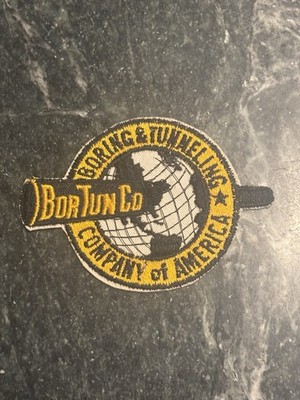 Vtg BorTun Co. Boring Tunneling TRUCKER HAT Rare 70s 80s Texas TX 4 