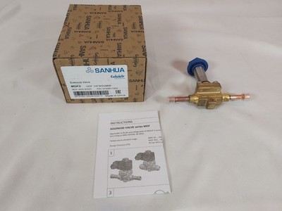 1 Stück Drei Blumen Magnetventil ODF 1/4 Lötzinn MDF-A03-3H001 - Neu + manuell verpackt