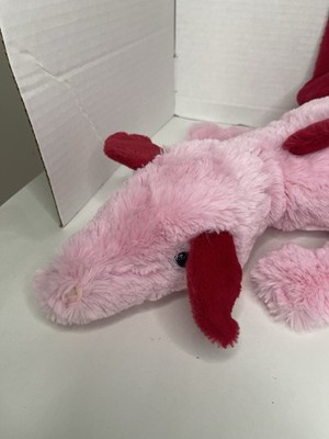Jellycat HUGE Heart Dragon - NWT New w Tags - Pink Red Retired
