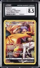 2022 POKEMON SWORD & SHIELD LOST ORIGIN #TG03 FULL ART/CHARIZARD CGC 8.5