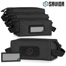 [4-PACK] Savior Loose Sacs Tactical Pistol Rifle Ammo Pouch Bag Holder Carrier