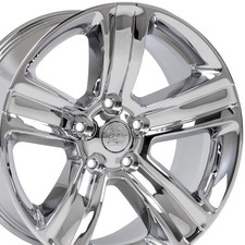 20 Inch Chrome 2453 Wheels Set 4 Fit Dodge Ram 1500 Durango Rims