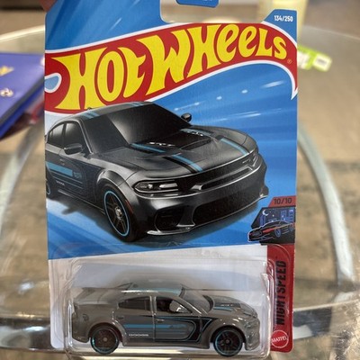 Hot Wheels 20 Dodge Charger Hellcat Grey #134 Mainline 2026 Night Speed 10/10