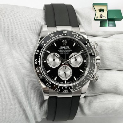 New 2026 Rolex Daytona Baby Le Mans 126519LN 40MM Black White Gold Box Paper