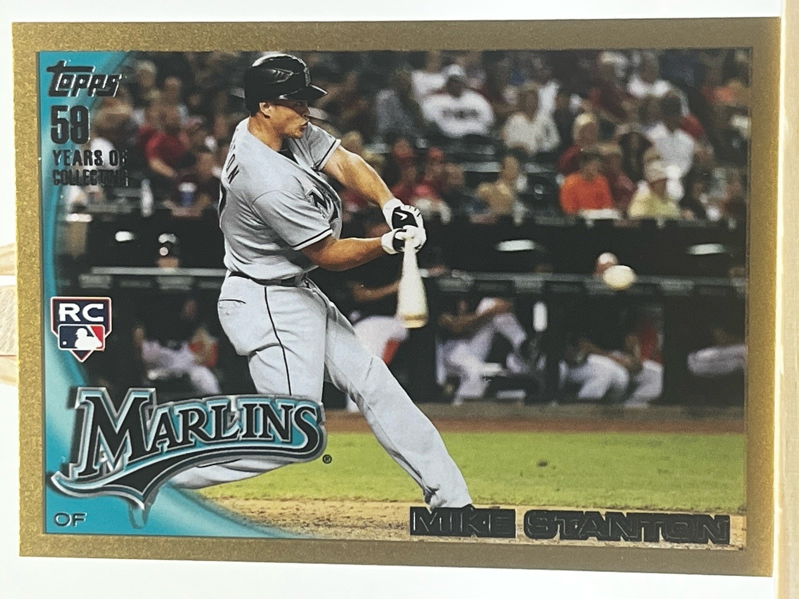 2010 Topps Update Series - Giancarlo Stanton #US-50 Gold /2010 (RC)