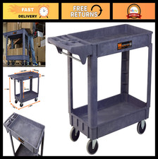 Heavy-Duty Utility Cart 500 lb Capacity, 40"x17" Multi-Purpose Rolling Trolley
