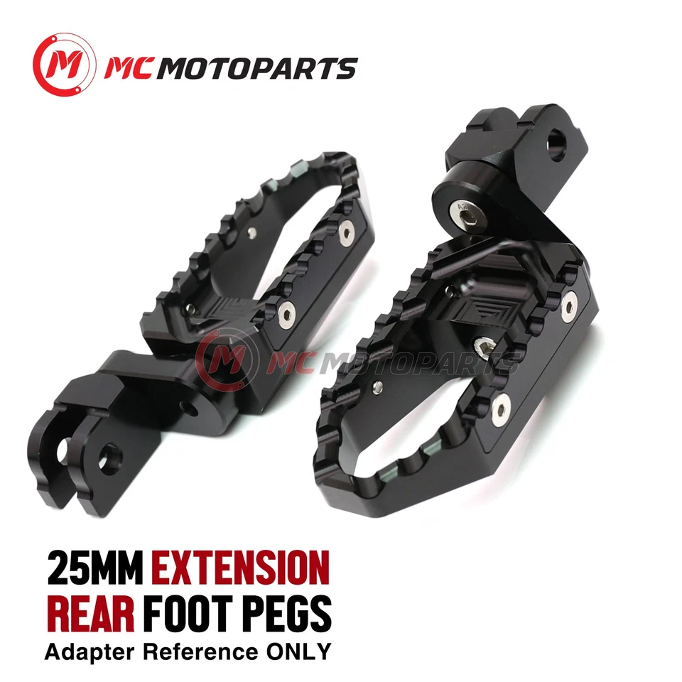 For Honda CBR 600 RR ABS 2005-2016 1in. Lowering Passenger Rear Wide Foot Pegs - Image 3 of 4