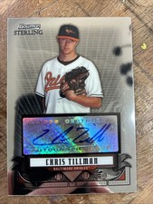 Chris Tillman Lot 2008 Bowman Sterling Autograph 2009 Topps Unique Rookie /1199 