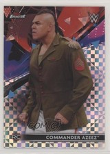 2021 Topps Finest WWE X-Fractor Dabba-Kato Commander Azeez #50 e5r