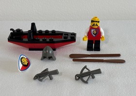Lego Castle #1804 Crossbow Boat Complete Instructions Bag