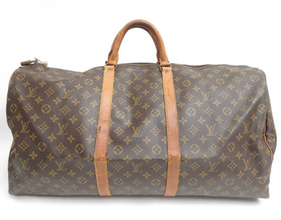 echt Louis Vuitton Monogramm Reisetasche Boston Bag Keepall 60 #55084