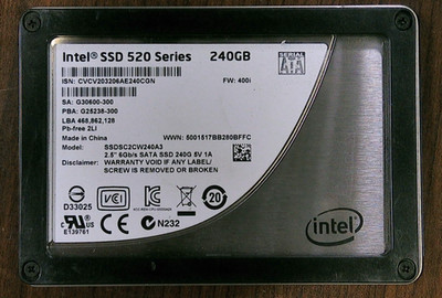 Intel SSD 520 Series 240GB SSDSC2CW240A3 SATA 6Gb/s 2.5''