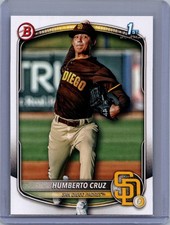 2025 Bowman #BP-96 Humberto Cruz Prospects