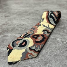 Floral Pattern Floral Pattern Tie, Abstract Flower Motif, Pink, Light B...