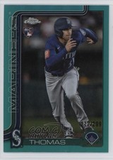 2025 Topps Chrome Update Teal Refractor 212/299 Rhylan Thomas #USC185 1gf8
