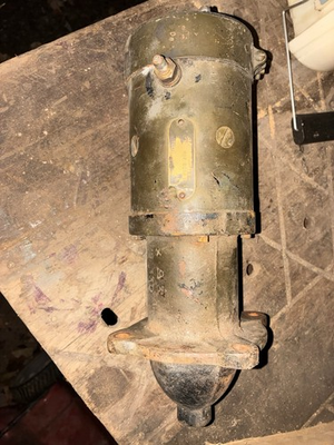 #ad Working Wisconsin Engine Starter Motor MBP4018T $100.00