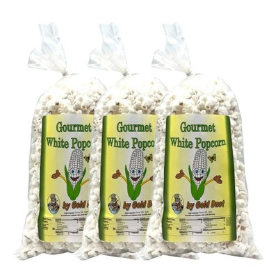 White Butterfly Lightly Salted Popcorn | Pack of 3 | 1.5 oz | Non-GMO | Gold Dus