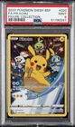 2020 POKEMON SWSH BLACK STAR PROMO FIGURE COLLECTION #020 FULL ART/PIKACHU PSA 9