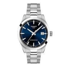 Tissot Gentleman 38MM Powermatic 80 SS Blue Dial Watch T165.807.11.041.00