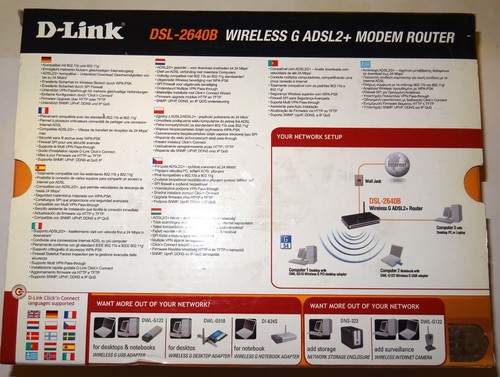 D-Link Modem Router DSL-2640 B - Photo 2/4