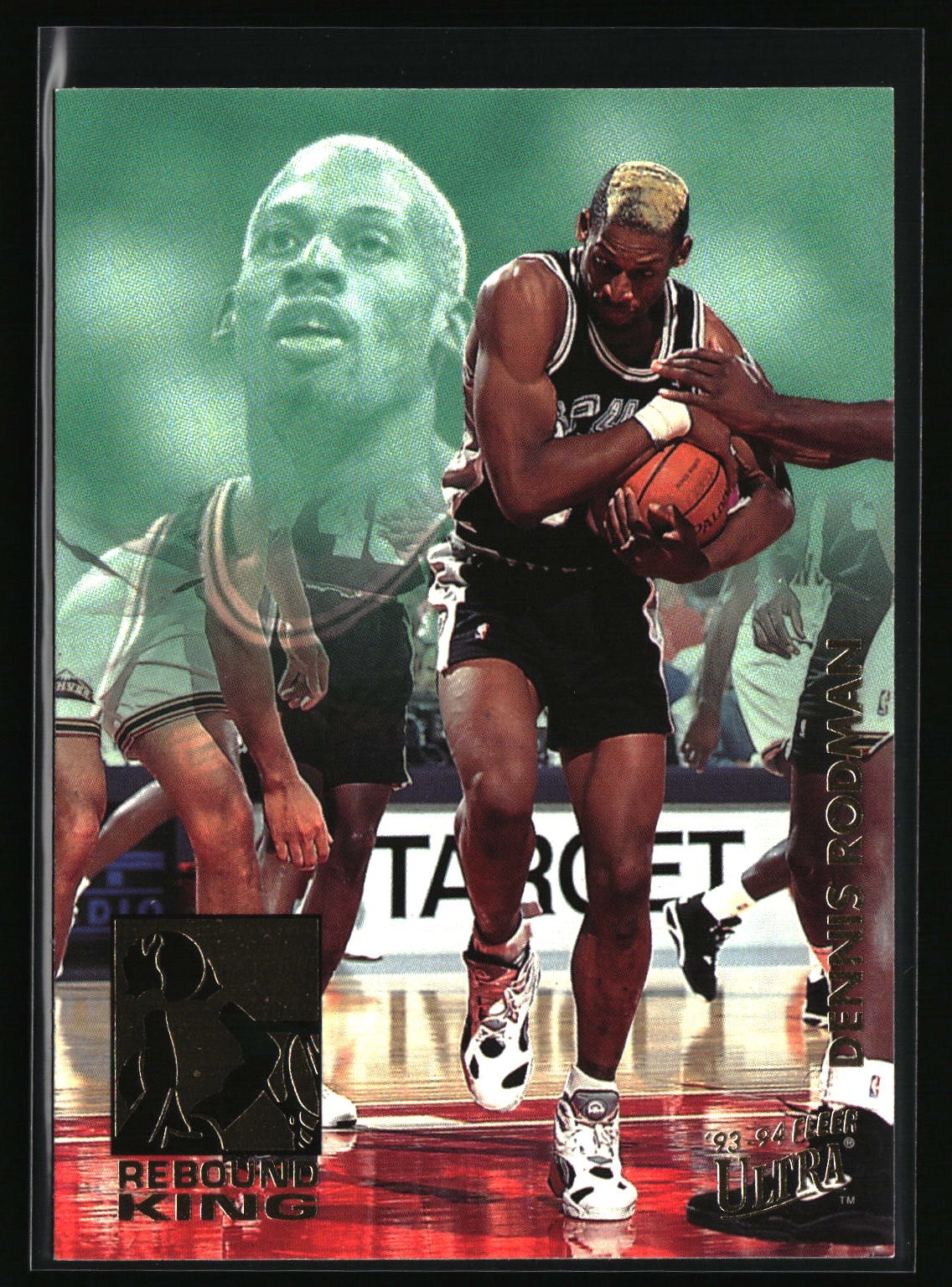 1993-94 Ultra #10 Dennis Rodman Rebound Kings