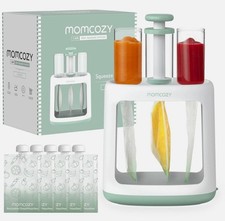 Momcozy Squeeze Station,Baby Food Maker,Pouch Filler for Homemade Baby Puree, Bp