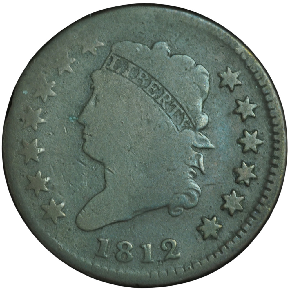 1812 Classic Head Large Cent Good+ Condition *JE