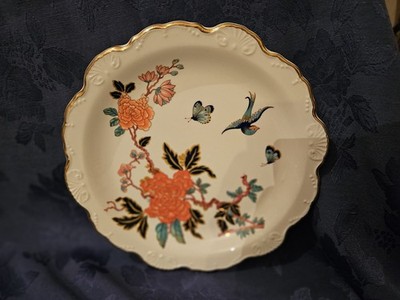Alte Foley James Kent Ltd. Steingut Servierplatte / Pat.: Eastern Glory / 22 cm
