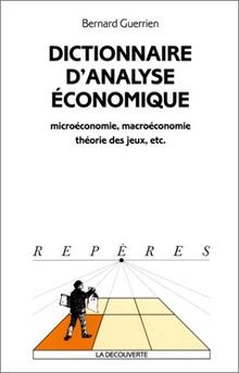 Dictionnaire d analyse economique von Guerrien Bernard | Buch | Zustand gut