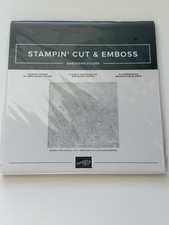 Stampin  Up Painted Posies 3D Embossing Folder