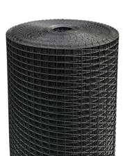 Hardware Cloth 1/2 inch, Chicken Wire Mesh Roll, 24'' x 50' 19 Gauge - Black ...