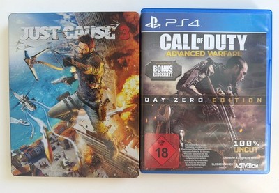 PS4 Spiele-Paket: Just Cause 3 (Steelbook) & Call of Duty: Advanced Warfare