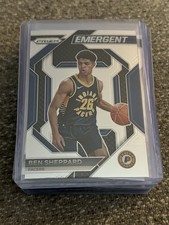 Ben Sheppard Rookie 2023-24 Panini Prizm Emergent Insert RC #14 Pacers NBA