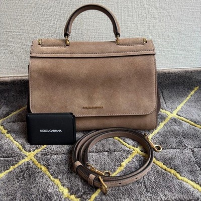 Dolce&Gabbana Tasche Sicilian Wildleder