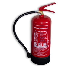 Extincteur À Poudre ABC 6Kg Certifié EN3-7 Avec Manomètre Sensorit