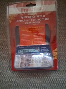 Franklin Webster's Spelling Corrector Plus NCS-101 Pocket Size Compact 2005 New