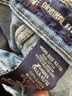 Mens Blue Light Wash Denim Jeans Relaxed Fit Mid Rise 5-Pocket — photo 1