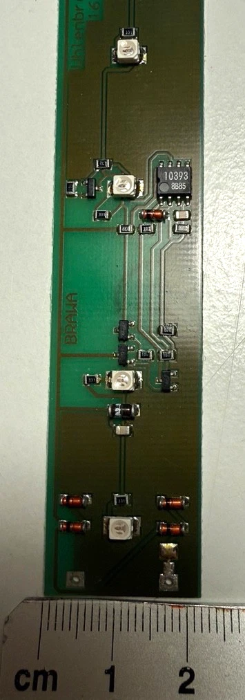 BRAWA 2201 LED Platine Innenbeleuchtung für Württ. Wagen
