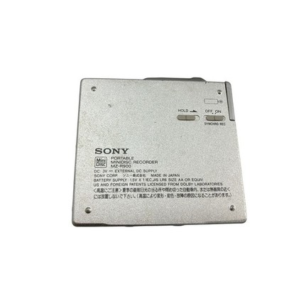 Sony MD Walkman MZ-R900 Portable Player Recorder Silver Tested